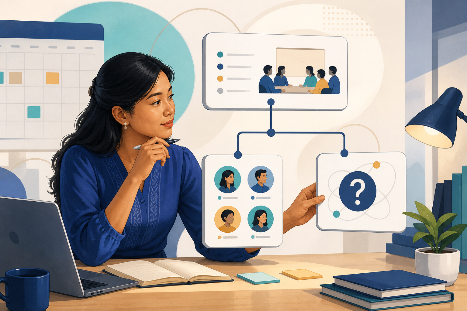 Outsourced callers research workflow